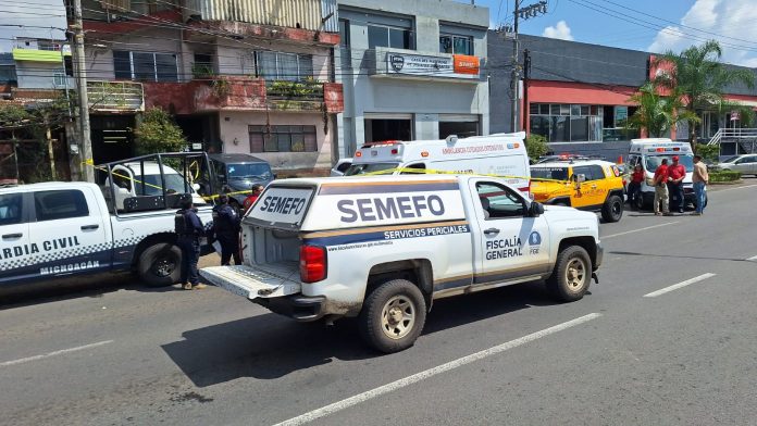 Adulto mayor fallece atropellado sobre la calzada Benito Juárez, de Uruapan