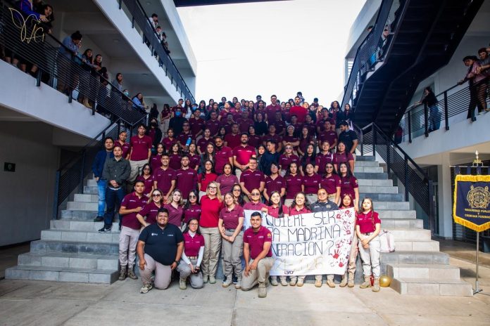 A reforzar estrategias para su crecimiento profesional, se compromete Yarabí Ávila con estudiantes de Seguridad Pública