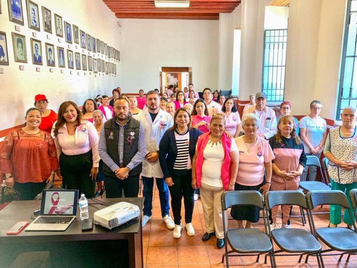 Se suma Quiroga al Mes de Sensibilización sobre el Cáncer de Mama con actividades de prevención y concientización