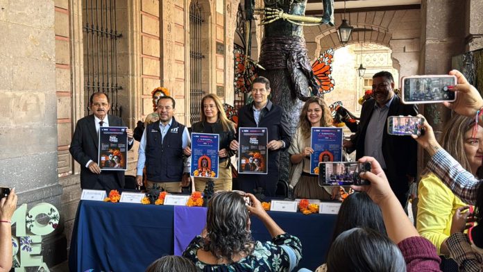 Morelia celebrará durante 15 días la Noche de Muertos, con 50 actividades Morelia celebrará durante 15 días la Noche de Muertos, con 50 actividades