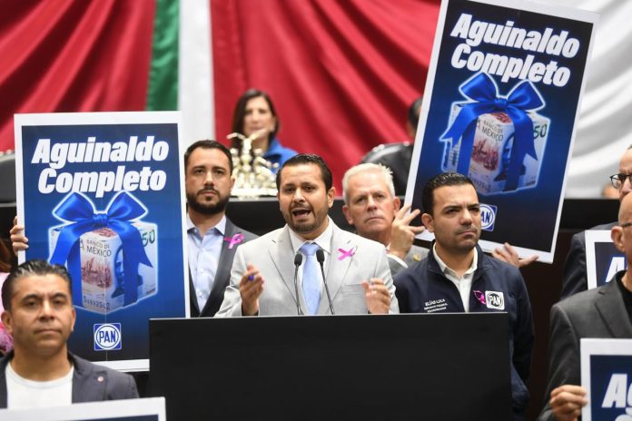 Propone Armando Tejeda eliminar el ISR sobre el aguinaldo