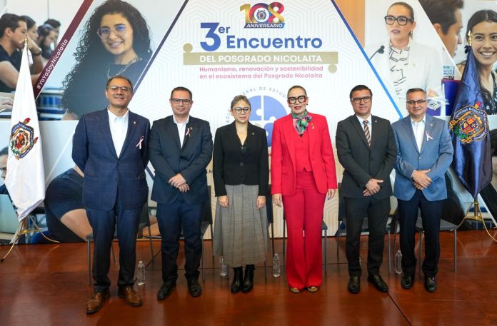 La UMSNH debe innovar todos los días, señala Yarabí Ávila; el Posgrado Nicolaita apuesta por la renovación