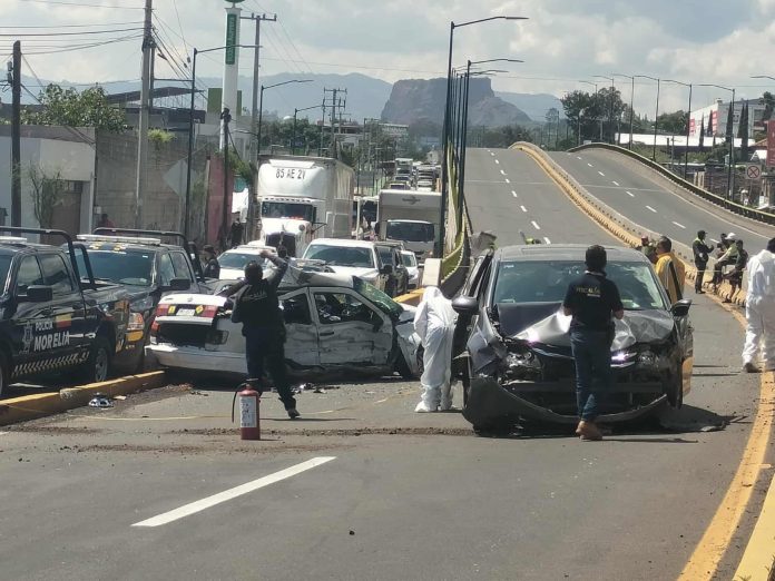 Padre e hija, las víctimas mortales del choque vehicular registrado a la altura de Villas del Pedregal