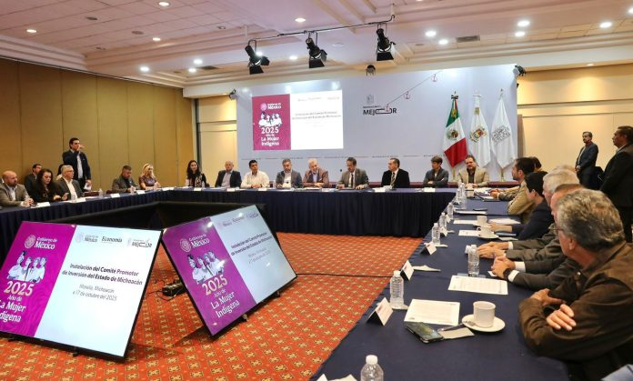 Instala Bedolla Comité Promotor de Inversión de Michoacán; grupo respalda política económica de Sheinbaum Instala Bedolla Comité Promotor de Inversión de Michoacán; grupo respalda política económica de Sheinbaum