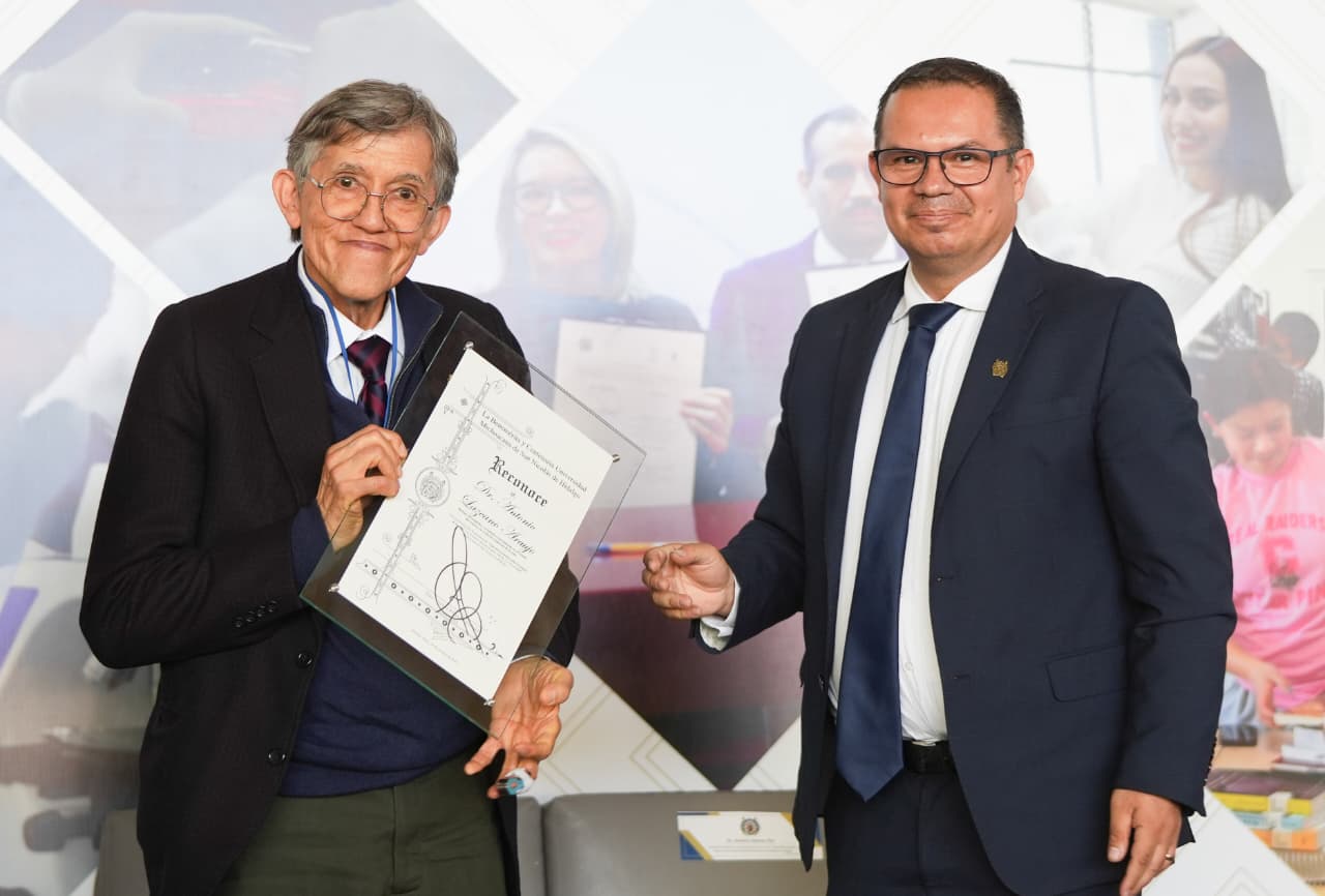 Nicolaitas reciben la visita del destacado científico, Antonio Lazcano Araujo; UMSNH reconoce su trayectoria y contribución  Nicolaitas reciben la visita del destacado científico, Antonio Lazcano Araujo; UMSNH reconoce su trayectoria y contribución