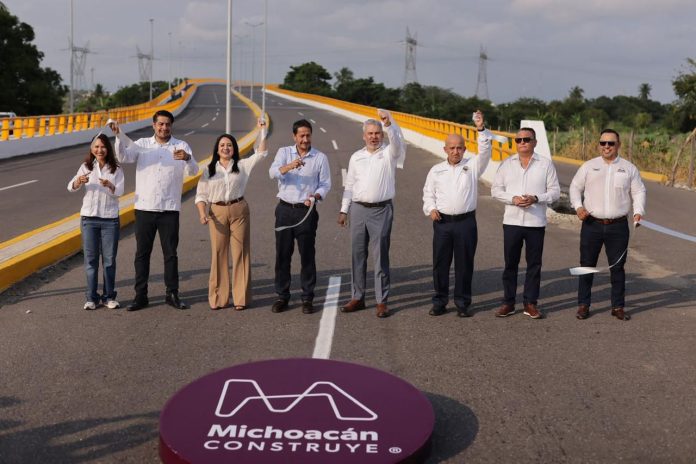 Inaugura Bedolla acceso a boulevard costero de LC; invierte Asipona 293 mdp Inaugura Bedolla acceso a boulevard costero de LC; invierte Asipona 293 mdp