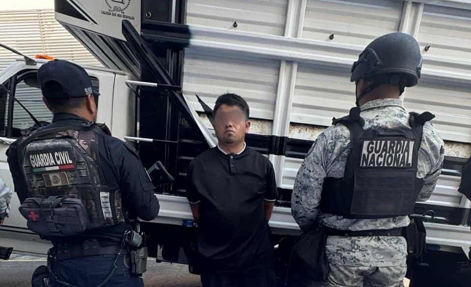 GC detiene a sujeto armado y en posesión de hidrocarburo robado, en Huandacareo GC detiene a sujeto armado y en posesión de hidrocarburo robado, en Huandacareo