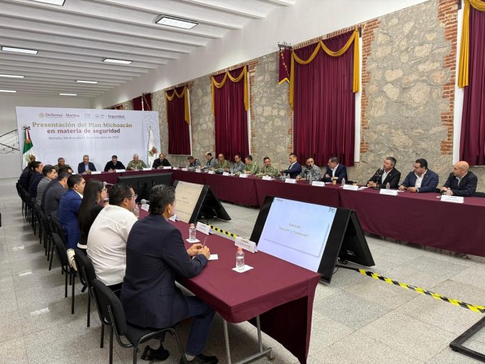 Coordinación y apoyo, pidieron ediles michoacanos a García Harfuch y a SEDENA