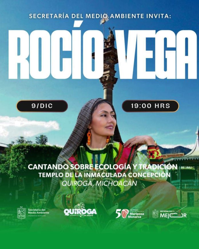 Recibirá Quiroga a Rocío Vega en un encuentro que une música, tradición y conciencia ambiental Recibirá Quiroga a Rocío Vega en un encuentro que une música, tradición y conciencia ambiental