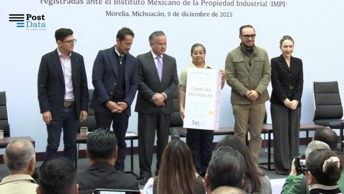 Entrega IMPI la marca de certificación “Carnitas de Michoacán”, avala calidad y autenticidad del producto