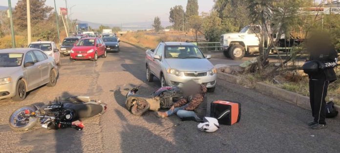 Se registran 2 percances de tránsito en diferentes zonas de Morelia; hay 3 heridos