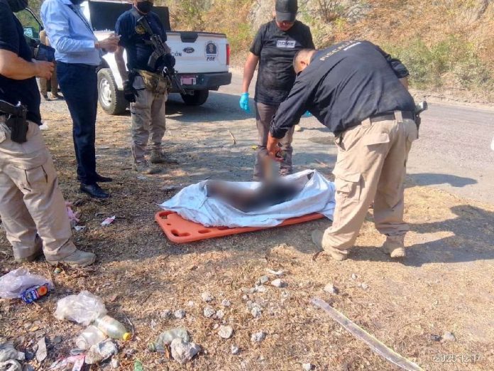 Localizan restos óseos en una barranca de Aquila
