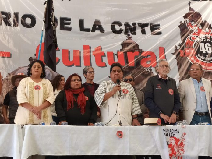 CNTE amaga con reactivar huelga y un paro de 72 horas en el país