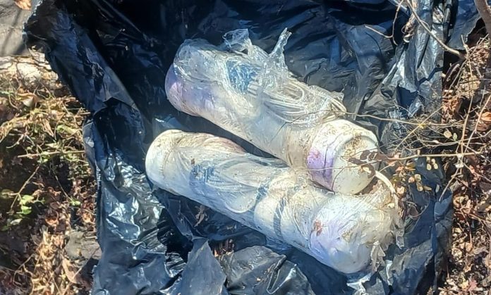 Localizan y desactivan dos artefactos explosivos en comunidad de Buenavista
