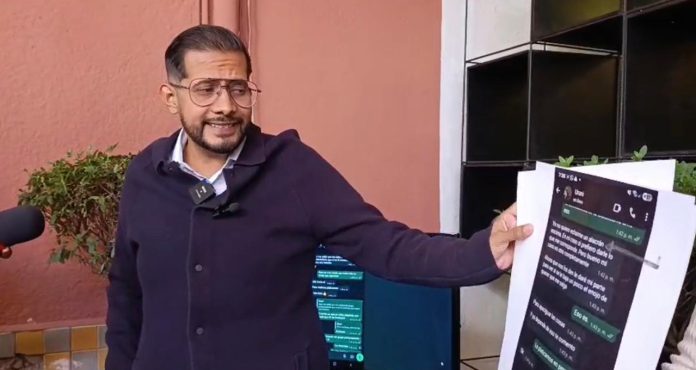 Conrado Paz acusa al exalcalde de Uruapan y al diputado Carlos Bautista de exigirle recursos millonario