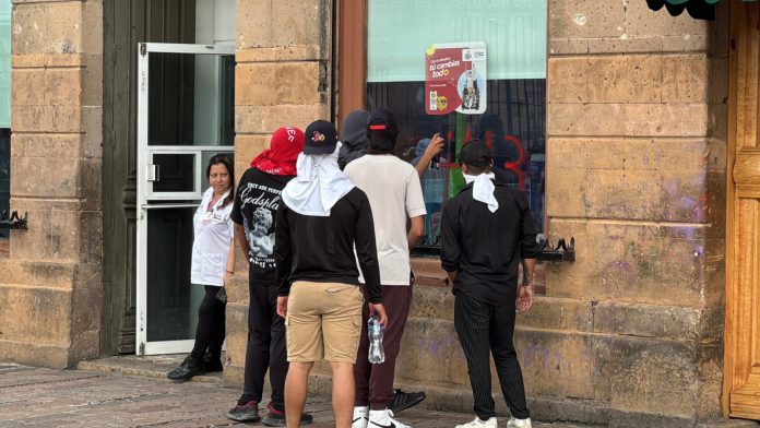 Manifestaciones frenaron crecimiento de comercios del centro de Morelia durante diciembre