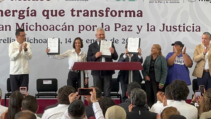 Michoacán será el cuarto estado con electrificación total en 2026: CFE
