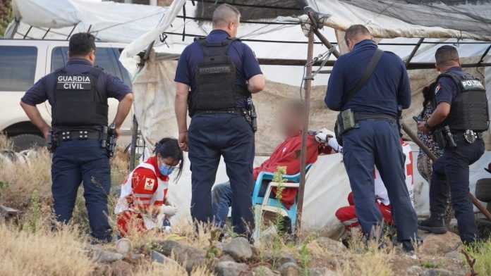 Desconocido balea y hiere a campesino en la tenencia de La Planta, Jacona
