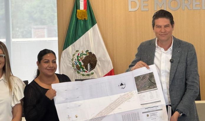 Gobierno de Morelia regulariza la colonia Ampliación Los Sauces