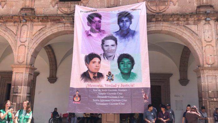 Reconoce CIDH la desaparición forzada de 5 integrantes de la familia Guzmán Cruz