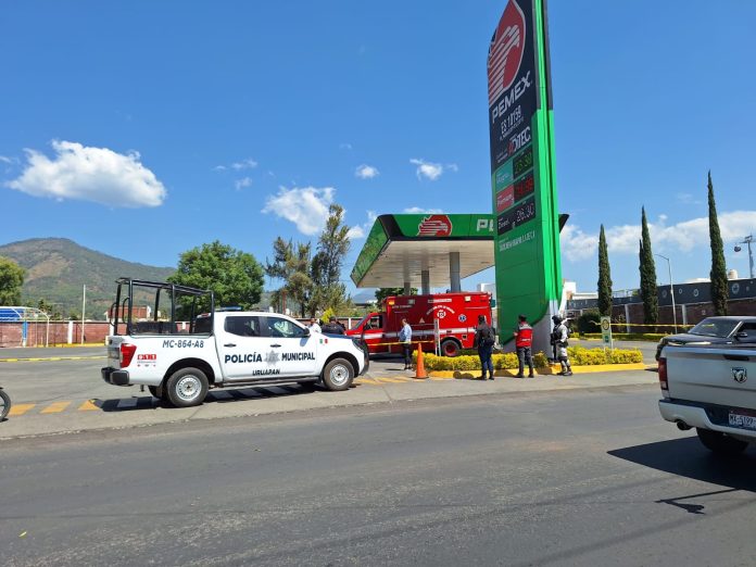 Asesinan a empleado de gasolinera en la colonia La Perla de Uruapan
