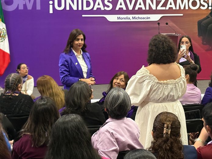 La silla del poder no nos la van a regalar: Gabriela Molina Aguilar