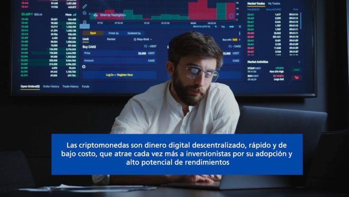 Las criptomonedas valen cada día más como un activo digital en evolución constante En el año 2024, México alcanzó 3.1 millones de personas con criptoactivos, lo que representa un crecimiento del 15% respecto al año anterior, un crecimiento del 15% anual y equivale al 2.5 % de la población nacional, de ahí la importancia de analizar las criptomonedas como un activo digital, explicó el analista financiero Rodrigo López durante una conferencia en la Universidad Vasco de Quiroga (UVAQ). Las cifras reveladas anteriormente corresponden a un reportaje del periódico El Universal, que demuestra un aumento considerable en el uso de criptomonedas en México, por lo que una buena estrategia financiera es invertir en este activo digital, pero primero hay que informarse a profundidad, explicó el Contador Rodrigo López. Este crecimiento refleja el interés cada vez mayor de los inversionistas locales, especialmente de las generaciones más jóvenes, en explorar nuevas formas de diversificación financiera. “Las criptomonedas son un tipo de dinero digital que funciona de manera totalmente descentralizada, en la nube, y cuya principal ventaja radica en la rapidez y el bajo costo de sus transacciones. Este ecosistema se ha convertido en uno de los más atractivos para inversionistas a nivel global debido a su creciente adopción y al potencial de generar altos rendimientos”, agregó el Especialista Financiero. De acuerdo con datos de CoinMarketCap, el valor total del mercado de criptomonedas supera los 1.1 billones de dólares en este año 2025, con más de 2.3 millones de transacciones diarias en Bitcoin y Ethereum, las dos criptomonedas más representativas. Asimismo, estudios del Banco de Pagos Internacionales (BIS) revelan que alrededor del 10% de la población adulta en economías avanzadas de diferentes países ha realizado alguna inversión en criptomonedas. En 2023, México fue el segundo país del mundo que más remesas recibió, con más de 63 mil millones de dólares, de acuerdo con el Banco de México (Banxico). Este flujo de dinero representa un soporte económico esencial para millones de familias mexicanas y muestra el potencial financiero del país en movimiento de capital. Algunas plataformas como Bitso ya participan en este mercado, gestionando un porcentaje de dichas remesas y ofreciendo la posibilidad de que los usuarios reciban pesos de manera casi inmediata. Esto significa menos comisiones y mayor rapidez, en comparación con los servicios de envío tradicionales.