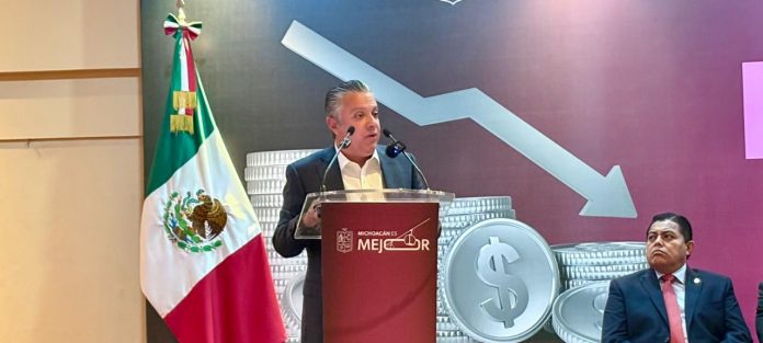 De mantener la estrategia, en dos sexenios Michoacán no tendrá deuda de largo plazo: Luis Navarro