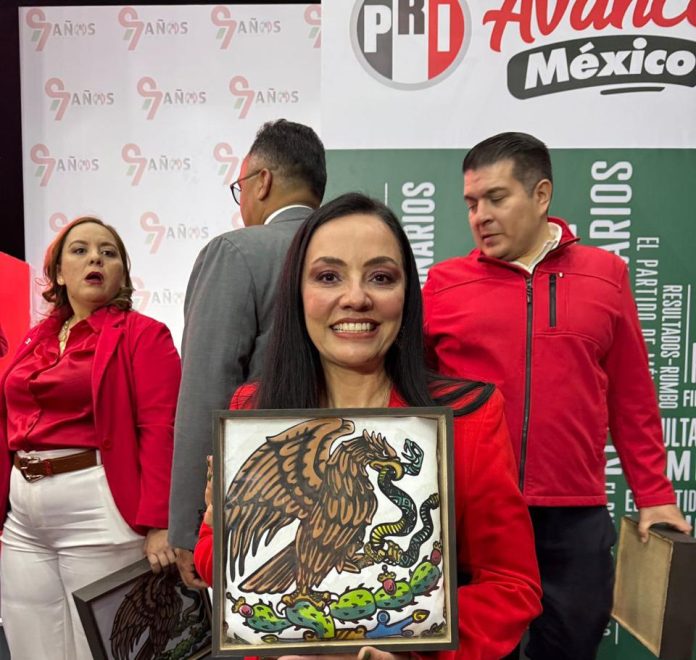 Adriana Hernández descartó que PRI impulse candidaturas con “Defensores por México”