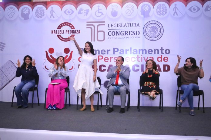 Primer Parlamento con Perspectiva con Discapacidad representa una deuda histórica: Nalleli Pedraza