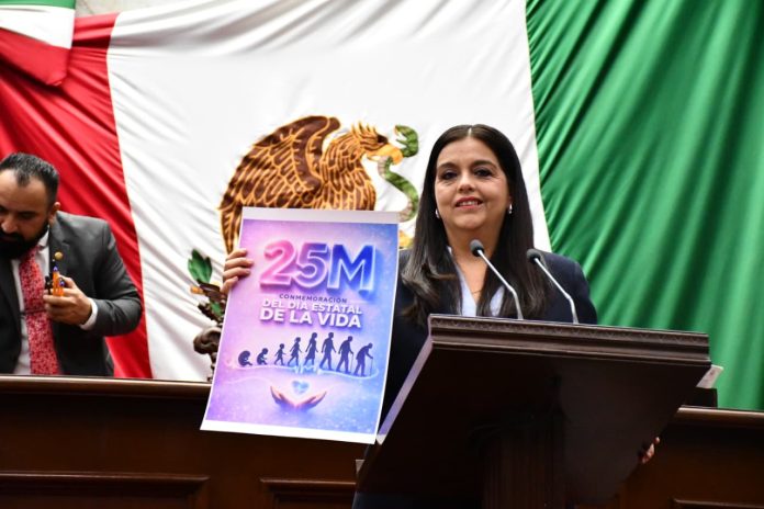 Proponen diputados del PAN declarar el 25 de marzo como Día Estatal de la Vida