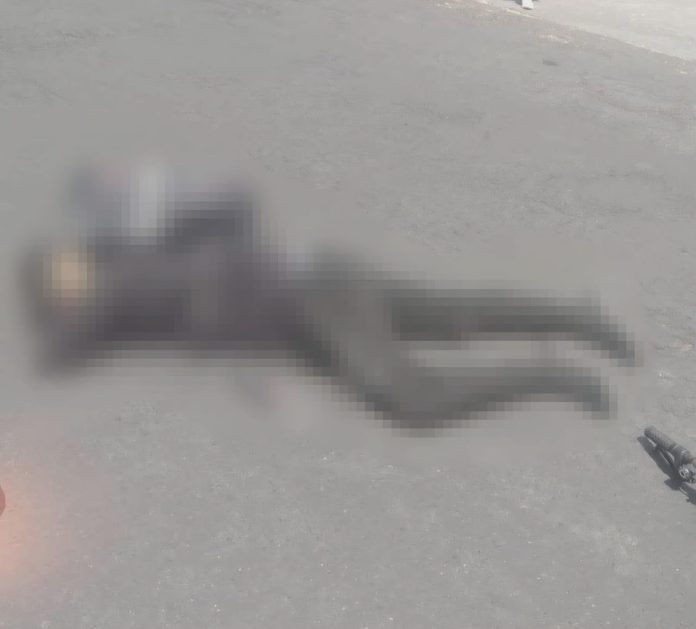 Ciclista es atropellado por automóvil a un costado del Bosque Cuauhtémoc, en Morelia