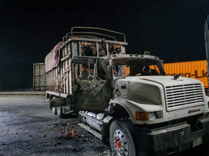 incendio con jitomates