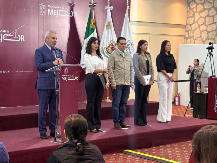 Libertad de manifestación está abierta: Gobernador ante protesta de Arantepakua