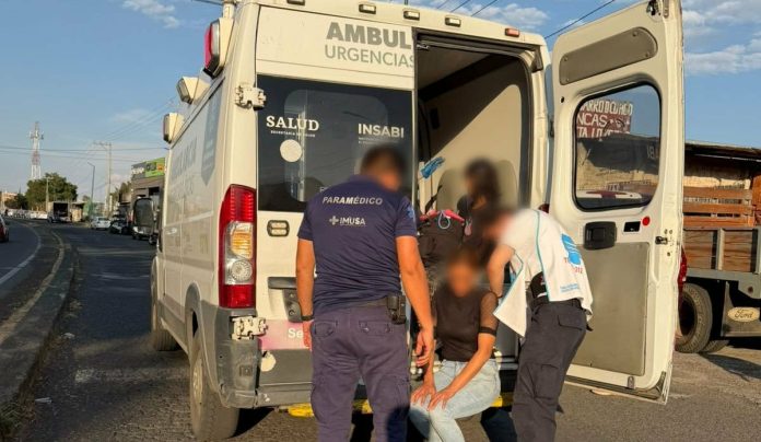 Choque entre auto y camioneta deja 3 heridos en el Libramiento Poniente de Morelia