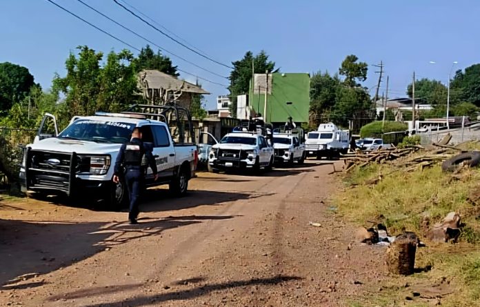 Agresión armada en Ario de Rosales deja tres Policías Municipales heridos