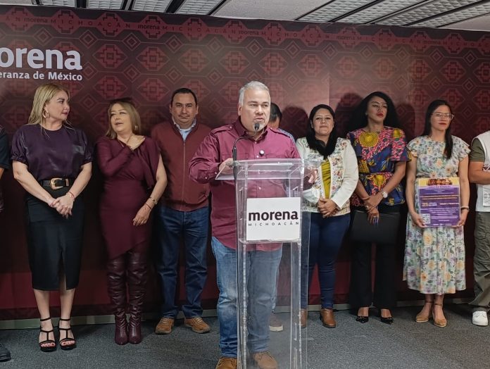 Líder de Morena niega injerencia en conflicto de la UMSNH, pero acepta cercanía con líder del SUEUM: “es mi amigo”