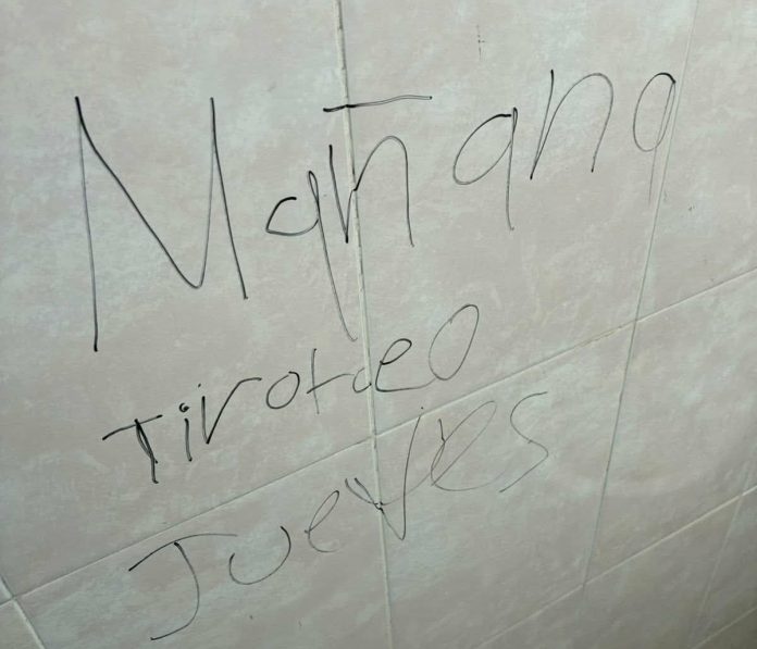Por “tred nacional”, escritos con amenazas de tiroteo en escuelas de Michoacán: SEE