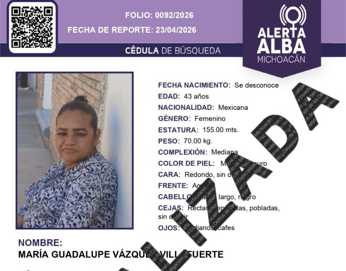 Localiza FGE sanas y salvas a cinco personas reportadas como desaparecidas en Zinapécuaro