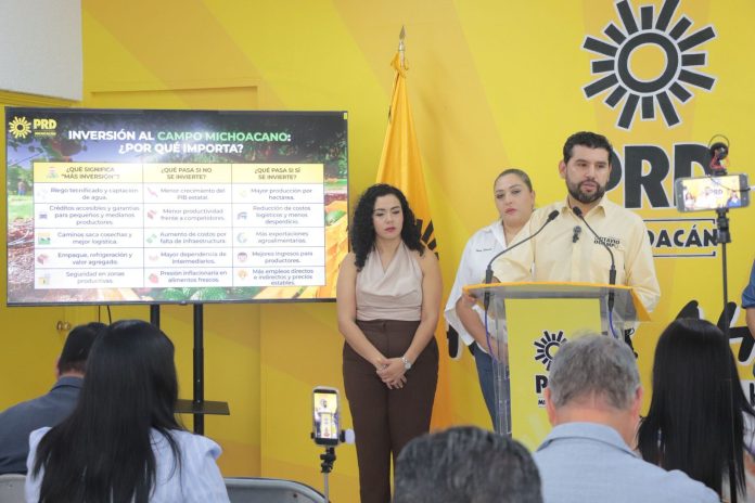 PRD denunciará ante el IEM posibles actos anticipados de campaña